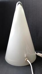 Sce  TEEPEE  glazen Tipi piramide design lamp ''Frankrijk'', Gebruikt, Glas, Minder dan 50 cm, Sce Teepee vintage  "Societe Centrale d'Eclairage '' Frankrijk