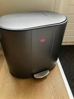 prullenbak Wesco - 3 vakken, Ophalen, Gebruikt, Met pedaal, 50 tot 75 cm