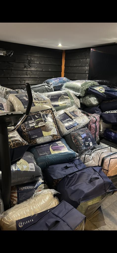 Dekbedden uitwasbaar overtrekken hoofdkussens sleeptime enz, Zakelijke goederen, Partijgoederen en Retail | Partijgoederen, Ophalen of Verzenden