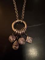 Lange zilveren, 925 ketting van Ti Sento, Ophalen of Verzenden, Zo goed als nieuw, Zilver