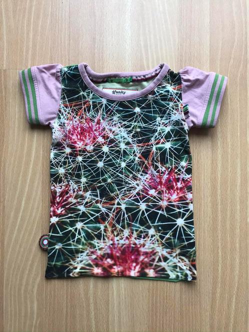 4ff meisje 4 funky flavours cactus maat 86 / 92, Kinderen en Baby's, Babykleding | Maat 86, Zo goed als nieuw, Meisje, Shirtje of Longsleeve
