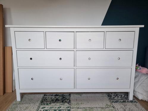 Hemnes Dressoir/Commode - 8 Lades, Huis en Inrichting, Kasten | Ladekasten, Gebruikt, Minder dan 100 cm, 150 tot 200 cm, 25 tot 50 cm