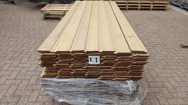 rabatplanken op kleur gespoten en geïmpregneerd, Tuin en Terras, Palen, Balken en Planken, Nieuw, Planken, 180 tot 250 cm, Ophalen of Verzenden