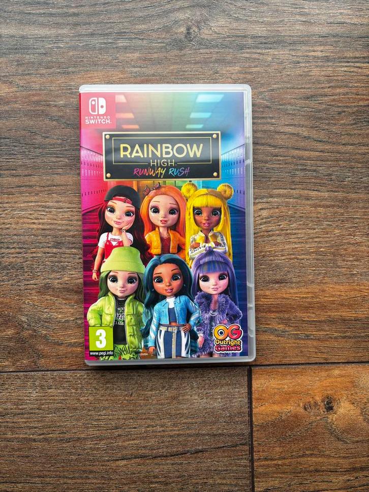 Rainbow High: Runway Rush - Nintendo Switch, Spelcomputers en Games, Games | Nintendo Switch, Zo goed als nieuw, Avontuur en Actie