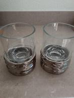 Theelichten, Ophalen of Verzenden, Zo goed als nieuw, Overige materialen, Minder dan 25 cm