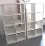 3x ikea kallax Vakkenkast hoogglans wit  !, Ophalen, Zo goed als nieuw