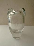 Kristallen vaas Floris Meydam - Glasfabriek Leerdam 1957, Gebruikt, Wit, Ophalen of Verzenden, Glas