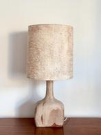 XL vintage keramiek tafellamp brutalist jaren 70, Ophalen, Vintage brutalist, Zo goed als nieuw, Nvt