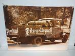 Urquell Pilsner bier reclamebord, Verzamelen, Biermerken, Ophalen of Verzenden, Zo goed als nieuw, Reclamebord, Plaat of Schild