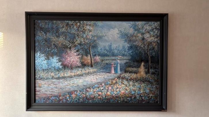 Twee leuke schilderijen, Antiek en Kunst, Kunst | Schilderijen | Abstract, Ophalen