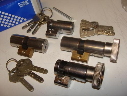 LIPS KESO OCTRO cilinders 22mm/ LIPS KESO 2423 sloten 22mm, Doe-het-zelf en Verbouw, Hang- en Sluitwerk, Zo goed als nieuw, Slot