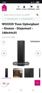 WOOOD Teun Opbergkast - Nieuw!, Ophalen, Minder dan 50 cm, Met deur(en), Nieuw