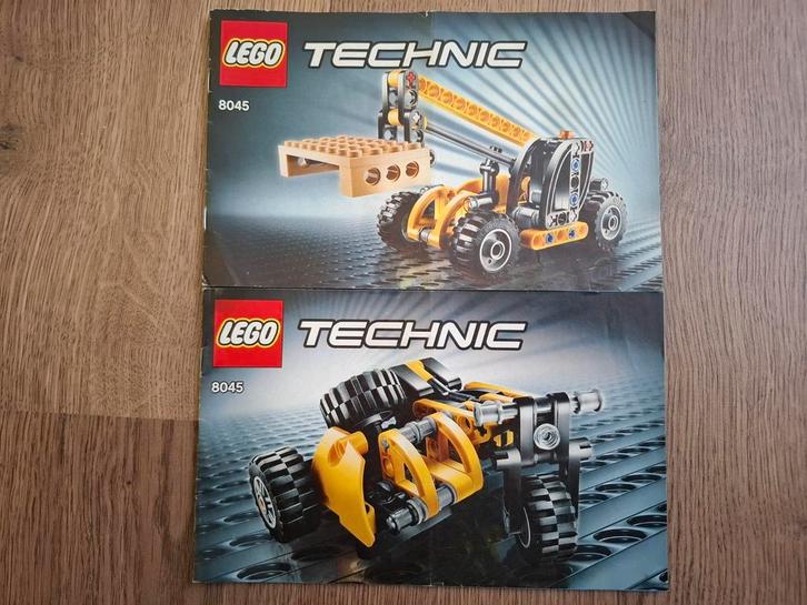 Lego Technic 8045 + 42027, Kinderen en Baby's, Speelgoed | Duplo en Lego, Zo goed als nieuw, Lego, Complete set, Ophalen of Verzenden