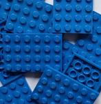 Lego 4x6 plate, Blue (per 10), Nieuw, Ophalen of Verzenden, Lego, Losse stenen