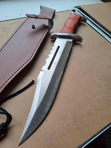 Nieuwe Rambo III Dolk 42,5CM nieuw in doos beschikbaar voor biedingen
