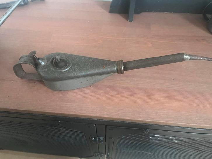 Vintage Oliespuitje Engels, Antiek en Kunst, Antiek | Gereedschap en Instrumenten, Ophalen of Verzenden