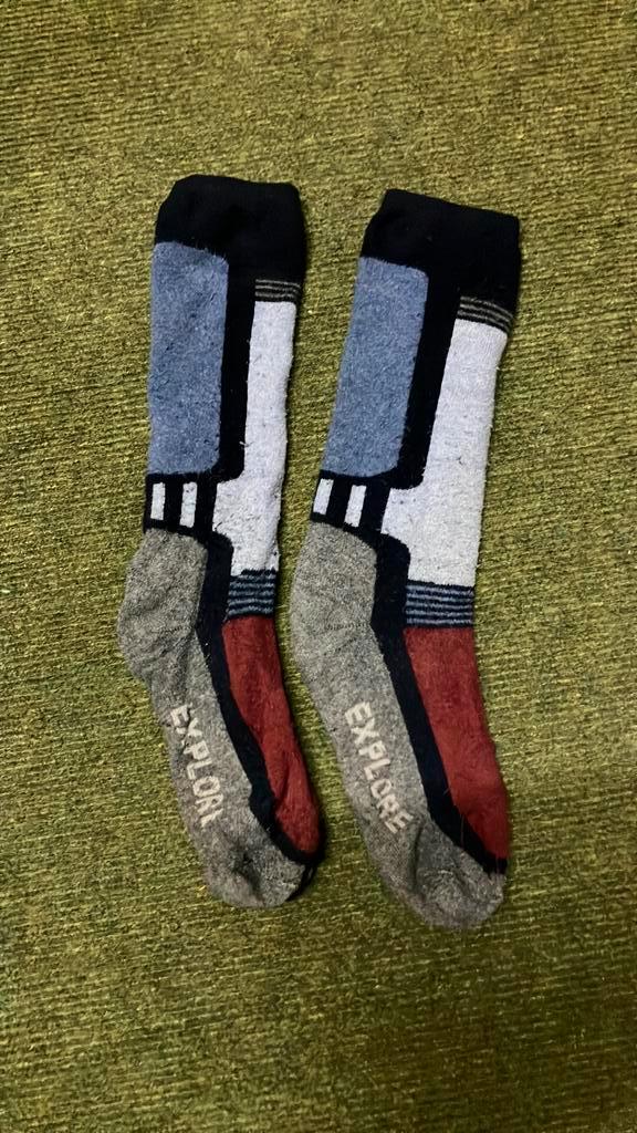 Skisokken maat 31-35, Sport en Fitness, Skiën en Langlaufen, Gebruikt, Kleding, Overige merken, 100 tot 140 cm, Ophalen of Verzenden