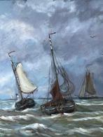 Hans Mijnsbergen, zeilschepen op woelige baren, Ophalen