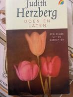Judith Herzberg - Doen en laten, Boeken, Gedichten en Poëzie, Ophalen of Verzenden, Zo goed als nieuw