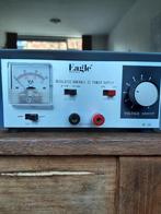 Eagle regulated variable DC power supply 12 en 12V, Hobby en Vrije tijd, Elektronica-componenten, Ophalen of Verzenden, Zo goed als nieuw