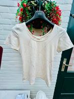 Margriet Nanninga T-shirt M Perzik/Roze, Overige kleuren, Ophalen of Verzenden, Korte mouw, Gedragen
