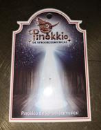 Efteling kaartje voor pin Pinokkio de sprookjesmusical, Verzamelen, Efteling, Ophalen of Verzenden, Gebruikt, Button of Speldje