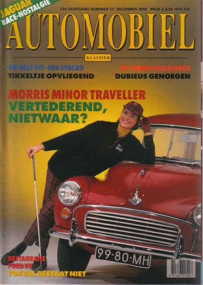 Automobiel 12 1995 : VW Golf GTi MK1 - VR6 - Morris Minor, Boeken, Auto's | Folders en Tijdschriften, Gelezen, Algemeen, Ophalen of Verzenden