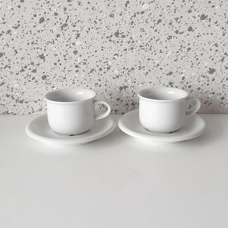 2 Arzberg Daily kleine kop en schotels, Antiek en Kunst, Antiek | Servies los, Ophalen of Verzenden