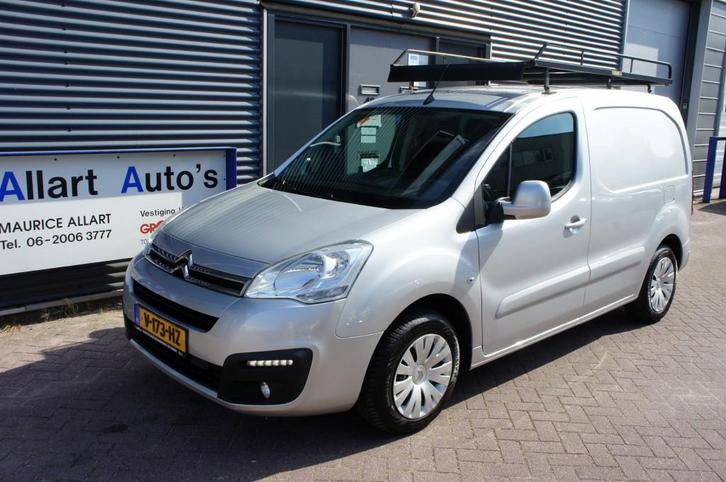 Citroen BERLINGO 1,6 Blue HDi 100pk Automaat Luxe uitvoering, Auto's, Bestelauto's, Bedrijf, ABS, Airbags, Centrale vergrendeling