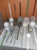 Emaille spanen visspanen pollepels decoratie, Ophalen of Verzenden