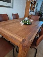 Eetkamertafel, Ophalen, Gebruikt, Eikenhout, 50 tot 100 cm
