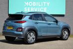 Hyundai Kona EV Premium 64 kWh SOH98% Clima ACC CarPlay Lede, Auto's, Hyundai, Gebruikt, 174 min, Blauw, 204 pk