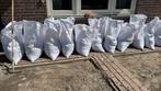 Grind basalt 18 zakken, Tuin en Terras, Grind, Keien en Split, Ophalen, Gebruikt, Antraciet, Grind