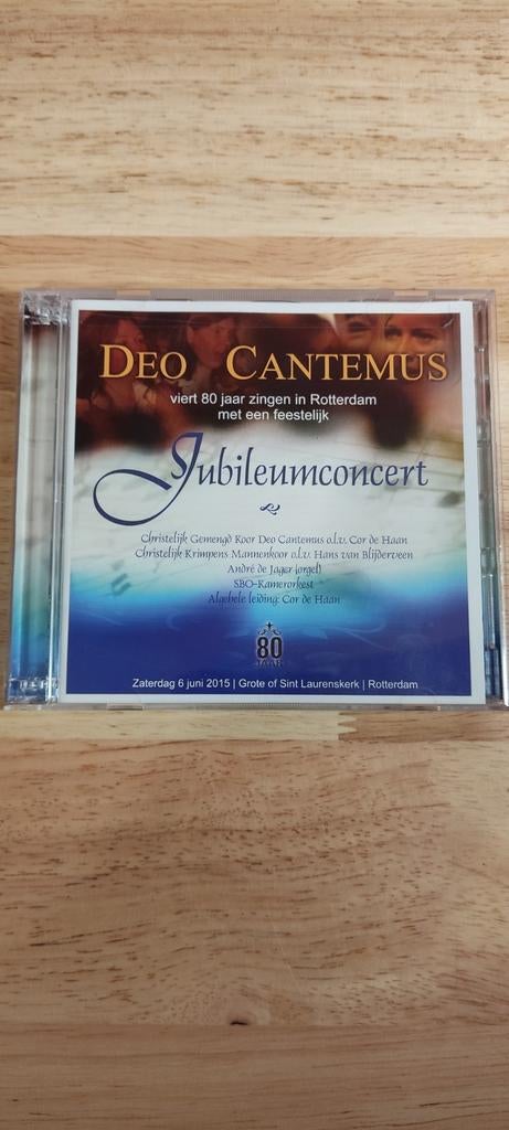 Deo Cantemus jubileum dubbel cd (80 jarig bestaan), Cd's en Dvd's, Alle leeftijden, Ophalen of Verzenden, Zo goed als nieuw