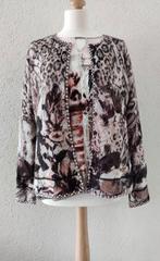 Gerry Weber set: vest + bijpassende blouse pastel, Overige kleuren, Maat 42/44 (L), Ophalen of Verzenden, Zo goed als nieuw