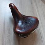 Lepper vintage fietszadel voor heren transportfiets, Fietsen en Brommers, Fietsonderdelen, Ophalen, Gebruikt, Oldtimer, Lepper