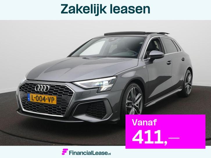 Audi A3 Sportback 30 TFSI S edition | Panoramadak | Navigati, Auto's, Audi, Bedrijf, Lease, Financial lease, A3, ABS, Airbags