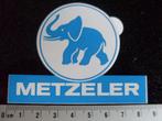 sticker metzeler logo olifant banden autobanden tires, Verzenden, Zo goed als nieuw, Merk