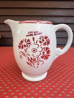 Franse kan met rood decor Annecy van Luneville, Ophalen of Verzenden