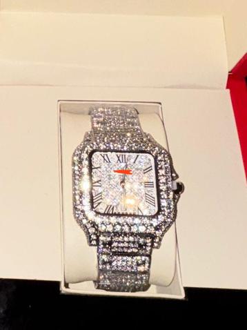 Cartier full iced out beschikbaar voor biedingen
