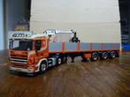 WSI Scania 164 G Huskens, Hobby en Vrije tijd, Modelauto's | 1:50, Ophalen of Verzenden, Nieuw, Bus of Vrachtwagen, Wsi