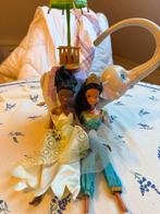 Disney Princess Jasmine & Tiana Poppen met Olifant, Ophalen of Verzenden, Gebruikt, Barbie