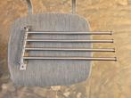 Handdoekenrek Ikea - 4x Stangen 45 cm, Huis en Inrichting, Badkamer | Badtextiel en Accessoires, Ophalen of Verzenden, Grijs, Handdoekenrek