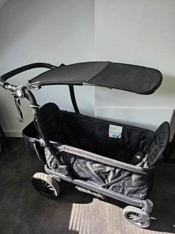Kettler Compact duo bolderkar - inklapbaar - zwart beschikbaar voor biedingen