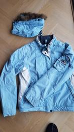 Falcon lichtblauw ski jas maat L, Ophalen of Verzenden, Zo goed als nieuw