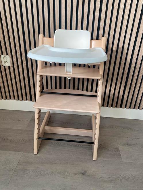 Stokke Tripp Trapp Stoel Natural Nieuw Model Compleet, Kinderen en Baby's, Kinderkamer | Commodes en Kasten, Gebruikt, 105 cm of meer