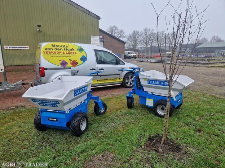 Elektrische dumper/kruiwagen Hydraulisch kiepen, Zakelijke goederen, Agrarisch | Werktuigen, Glastuinbouw, Veehouderij, Transport