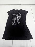 Zwart nachthemd met opdruk van Hunkemöller, Kleding | Dames, Hunkemöller, Ophalen of Verzenden, Gedragen, Maat 36 (S)