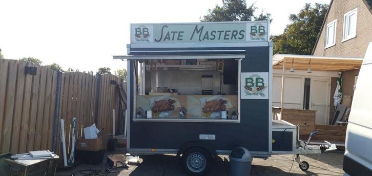 Verkoopwagen kipsaté foodtruck, Zakelijke goederen, Horeca | Food, Ophalen of Verzenden