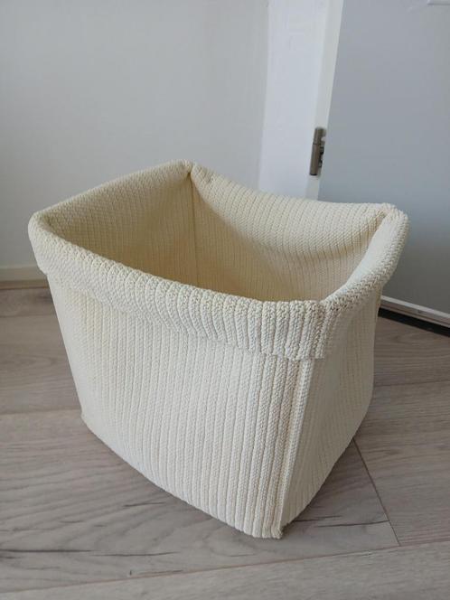 Opvouwbare wasmand, prijs 1 euro, Huis en Inrichting, Badkamer | Badtextiel en Accessoires, Gebruikt, Overige typen, Beige, Ophalen